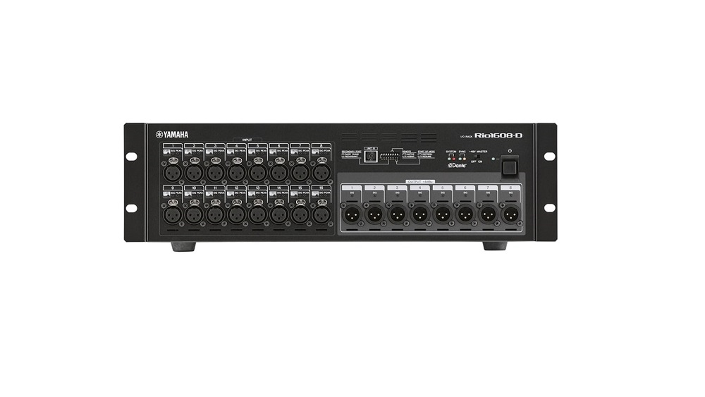 Yamaha Rio 1608-D Rack | digital audio interface, 16 analogue in, 8 ...
