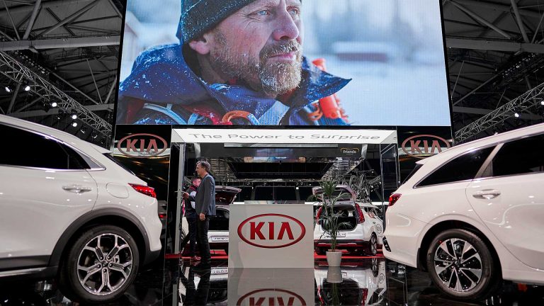 Monter med stor LED-skärm storbildsskärm
