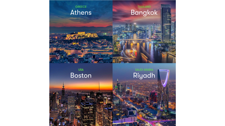 Vi genomför uppdrag i Grekland, USA, Thailand och Saudi Arabien