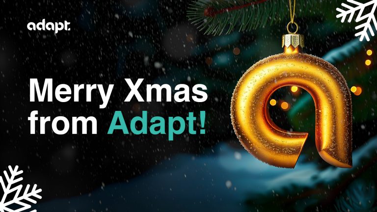 Adapt önskar en riktigt god jul