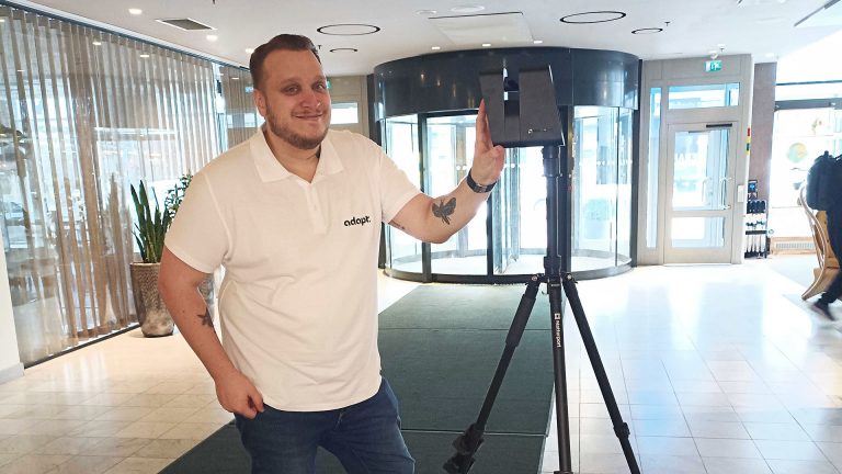 Följ med när vi 3D-skannar eventlokaler